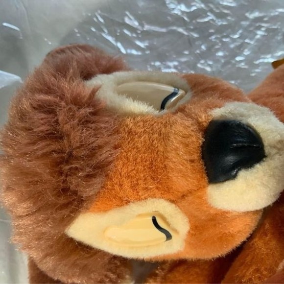 Disney Plush Doll Sleeping Bambi Musical Brahms' Lullaby Vintage Gund Rare HTF - Picture 3 of 5